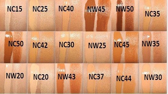 shades of mac studio fix powder plus foundation for light skin